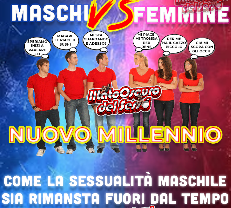 Maschi contro Femmine. Come nella sessualità abbiano vinto loro.