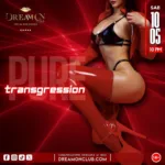 SABATO 10 MAGGIO – PURE TRANSGRESSION