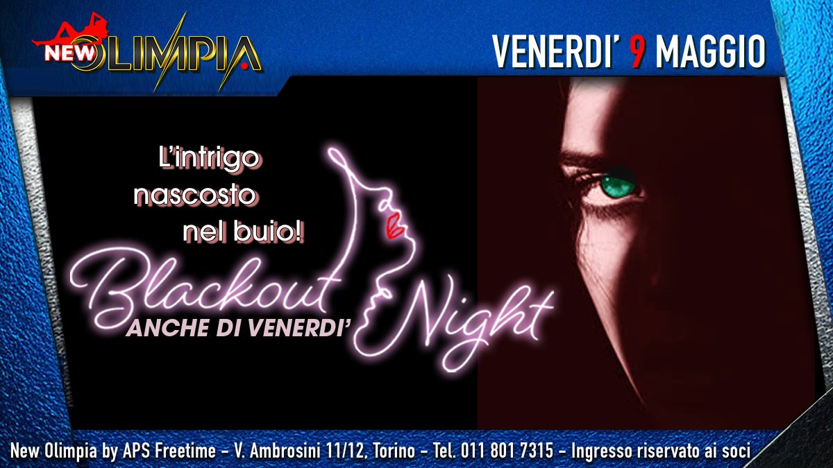 Blackout di venerdì