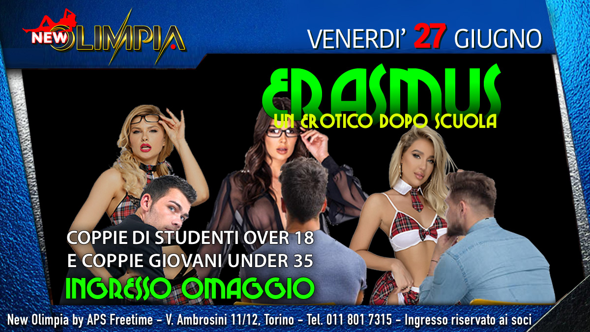 Erasmus "coppie under 35 ingresso free"