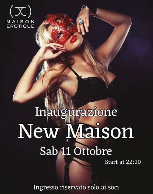 New Maison - Inaugurazione