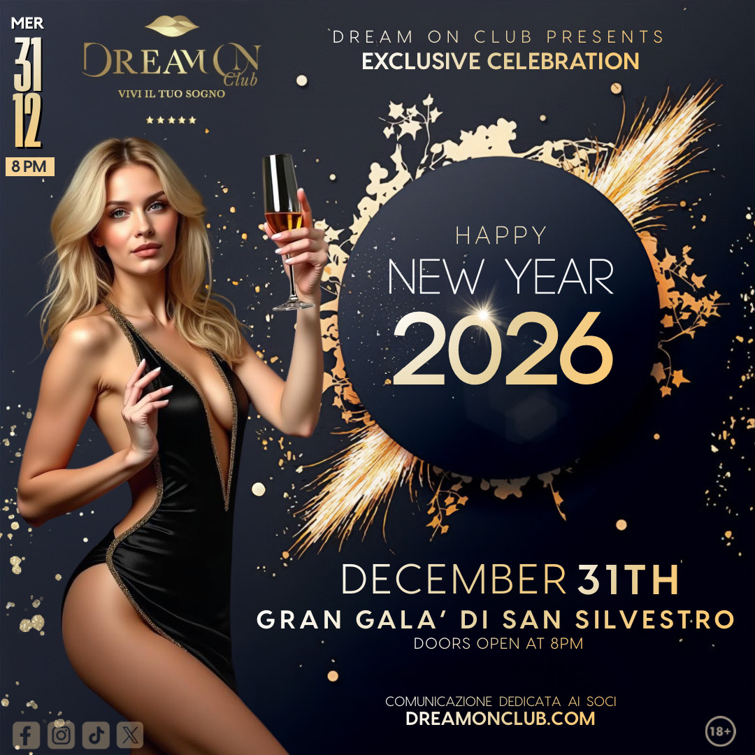 GRAN GALÀ DI SAN SILVESTRO - HAPPY NEW YEAR 2026 -