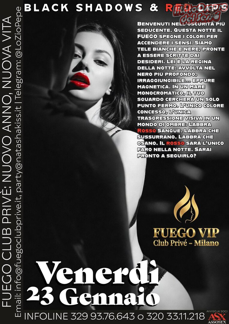 Black Shadows & Red Lips