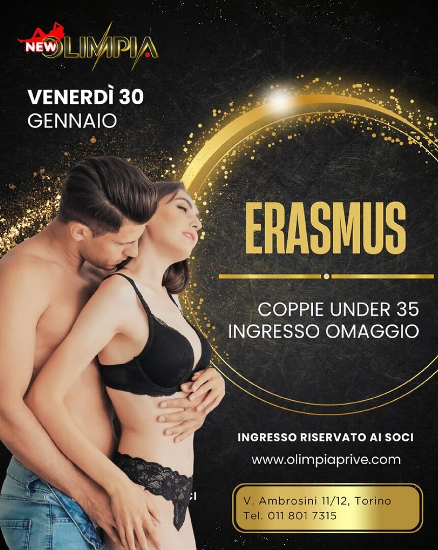 Erasmus coppie under 35 ingresso omaggio