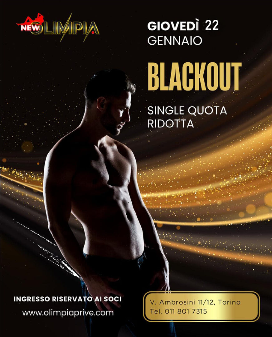 Blackout Singles Night