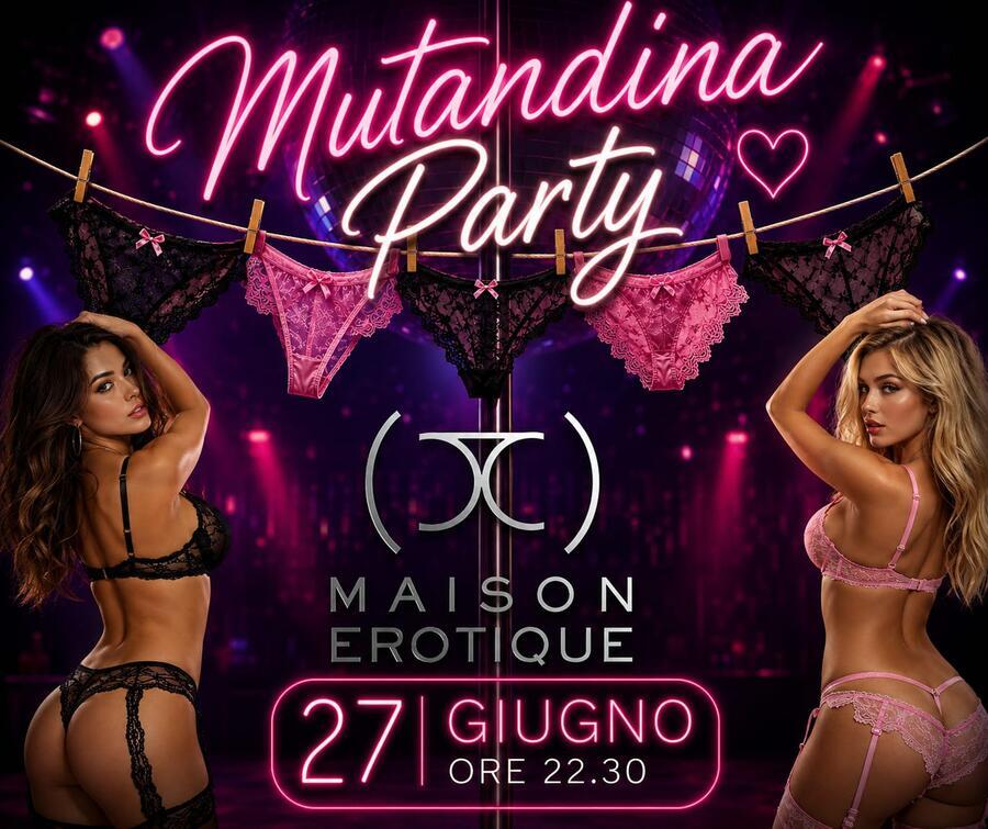 Mutandina Party  Evento siciliano spudorato