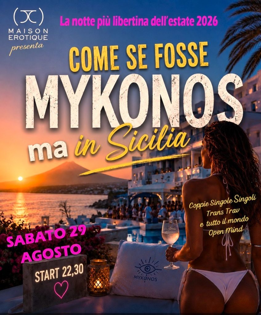 COME MYKONOS ma in Sicilia…